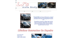 Desktop Screenshot of ljsautobody.com